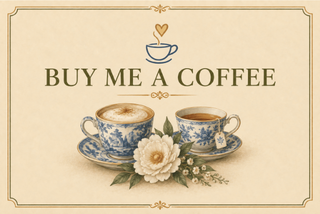 Buy Me a Coffee – support Jenifer Vogt’s writing and creative work